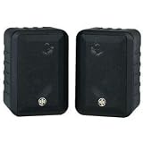 Bic America Rtrv44-2 Indoor/Outdoor 3-Way Speakers (Black)