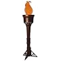 Electric Silk Faux-Flame Battery Operated Costume Accessory Hand Held Table Torch Light