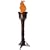 Electric Silk Faux-Flame Battery Operated Costume Accessory Hand Held Table Torch Light