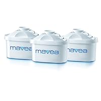 Mavea 1001122 Maxtra Replacement Filter for Mavea Water Filtration Pitcher, 3-Pack