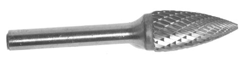 Champion USG5 Contractor Series Bright Finish Burs Solid Carbide Tree Shape 1/2 Cutter Diameter