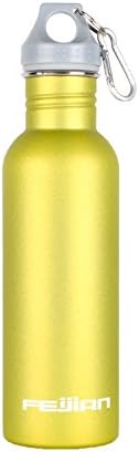 Best Stainless Steel Sports Water Bottle sport water BottleFor Running,Gym,Yoga,Outdoors and Camping 25-OZ-grass green