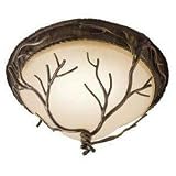 Kalco Lighting 9197AB VINE OUTDOOR FLUSH MOUNT - B000UBBRRO