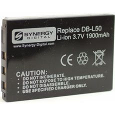 Synergy, quality, 3yr warranty, replacement for Sanyo DBL-50, 1900mAh