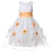 Little Girl Flower Girl Dress Orange Special Occasion SOPHIAS STYLE Easter 2T-14