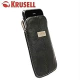 Krusell Black and Sand Large Luna Pouch