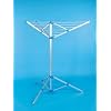 Caravan / Motorhome 3 Arm Aluminium Rotary Portable Folding Clothes Airer / Dryer with Tripod Stand Plus Storage Bag.