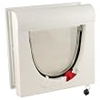 PetSafe Staywell 4-Way Locking Magnetic Cat Flap, White