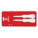 Mundial SCW5672-3 3-Inch Boston Style Oyster Knives, Set of 2, White
