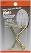 LARGE PLATE HANGER 1/PKG-BRASS