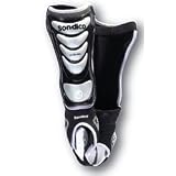 Sondico Ultra Pro Shin Guards / Pads (Size: Youths) (Colour: Silver /Black )