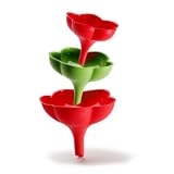 Danesco Silicone 3-Piece Flower Funnel Set by Danesco