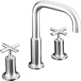 Deck Set Wide Spread Tub Filler by Kohler - K-T14428-3 in Vibrant Polished Nickel