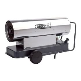 Draper 49161 Stainless Steel Diesel Space Heater 92000 BTU