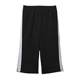 Girls' C9 by Champion Mesh Capri - Ebony and True White