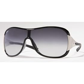 Ray Ban RB4091 601 8G Sunglasses Black Frame With Gray Gradient Lens Size 01-29-135