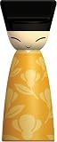 A di Alessi Queen Chin Salt, Pepper, Spice Grinder, Yellow (ASG81 Y)