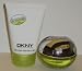 DKNY BE DELICIOUS by Donna Karan Gift Set for WOMEN: EAU DE PARFUM SPRAY 1.7 OZ & BODY LOTION 3.4 OZ & SMALL BAG
