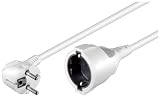 Wentronic Verl&auml;ngerungskabel (Schukostecker auf Schukobuchse) 3m wei&szlig;