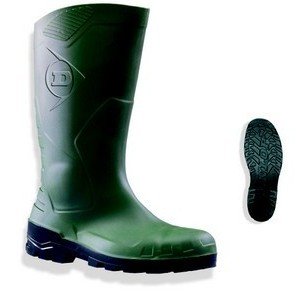 DUNLOP Unisex DEVON (GREEN) WELLY / Mens Womens Boots (8 UK) (Green)