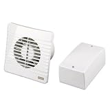 Low Voltage 12V Extractor Fan with Timer & Transformer - Ok for Bathroom Zone 1