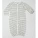 Nature's Nursery Convertible Baggie Baby Clothing in Tan Stripes