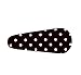 Inazuma Small Embroidery Scissor Sheath - Black with White Polka Dots