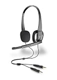 Electronics : Plantronics Audio 320 Skype & VOIP Compatible Computer Headset