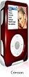 iSkin eVo4 Duo Skin Case for Apple iPod Classic 160GB, Crimson Red