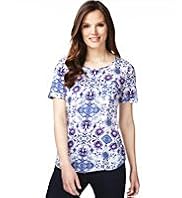 Floral Shell Top