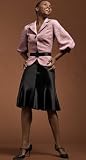 BELTED JACQUARD JACKET