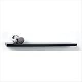 bracketless shelving-Long Logan Bracketless Shelf in Black