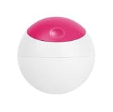 Boon Snack Ball - Snack Container in White and Pink