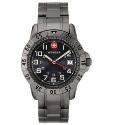 Men&rsquo;s Wenger Swiss-Made Casual Watch with Quartz Movement
