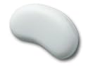 White Jellybean Luxury Bath and Spa Pillow for Indoor Outdoor