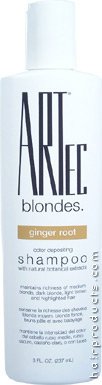 ARTEC Blondes Color Depositing Shampoo Ginger Root 8oz/237ml