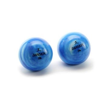 SportingGoods: Danskin 2 Pack 2 Pound Toning Ball, Swirl