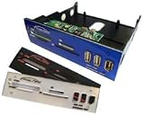 Card Reader - USB 2.0, 22-in-1 Card Reader with USB & FireWire Extension Ports