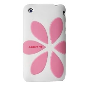 Agent18 FlowerVest Refresh Case for iPhone 3G, 3G S (White)