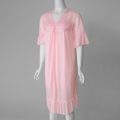 Happie Brand Womens 2-piece Robe and Chemise Peignoir Set