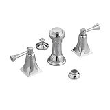 Buy Jado 820 144 144 Illume 3 Hole Bidet Set with Vacuum Breaker, Brushed Nickel by JADO