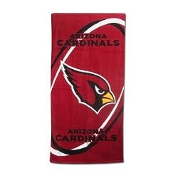 Arizona Cardinals Fiber Reactive Pool/Beach/Bath Towel (Team Color)