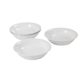 Mikasa Antique White Individual Pasta Bowls, Set of 4 by Mikasa