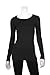 Michael Stars Long Sleeve Raw Edge Crew Neck