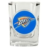 Oklahoma City Thunder Square Shot Glass