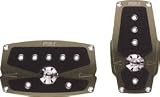 Pilot 2 Piece Pedal Pads Nickel Anodized #PM-242N
