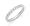 14k White Gold Prong-Set Round 7-Stone Diamond Wedding Band (1/4 cttw, H-I Color, SI1-SI2 Clarity), Size 5
