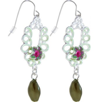 Pink TIMELESS FLORAL Earrings