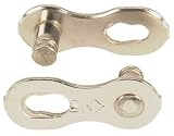 KMC 410H Master Link Single 1/2" x 1/8" / 3 Piece Silver