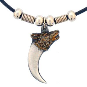 Click here to buy Earth Spirit Necklace - Wolf Claw - Earth Spirit Necklace.